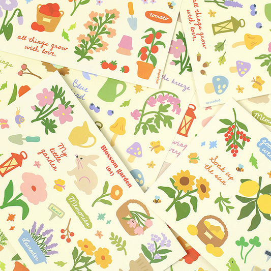 Gardening Stickers (4 sheets)