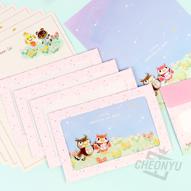 Animal Crossing Letter Paper Set