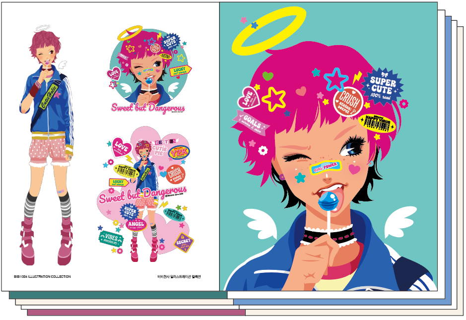 [Preorder] BiBi1004 Art Book + Desk Calender