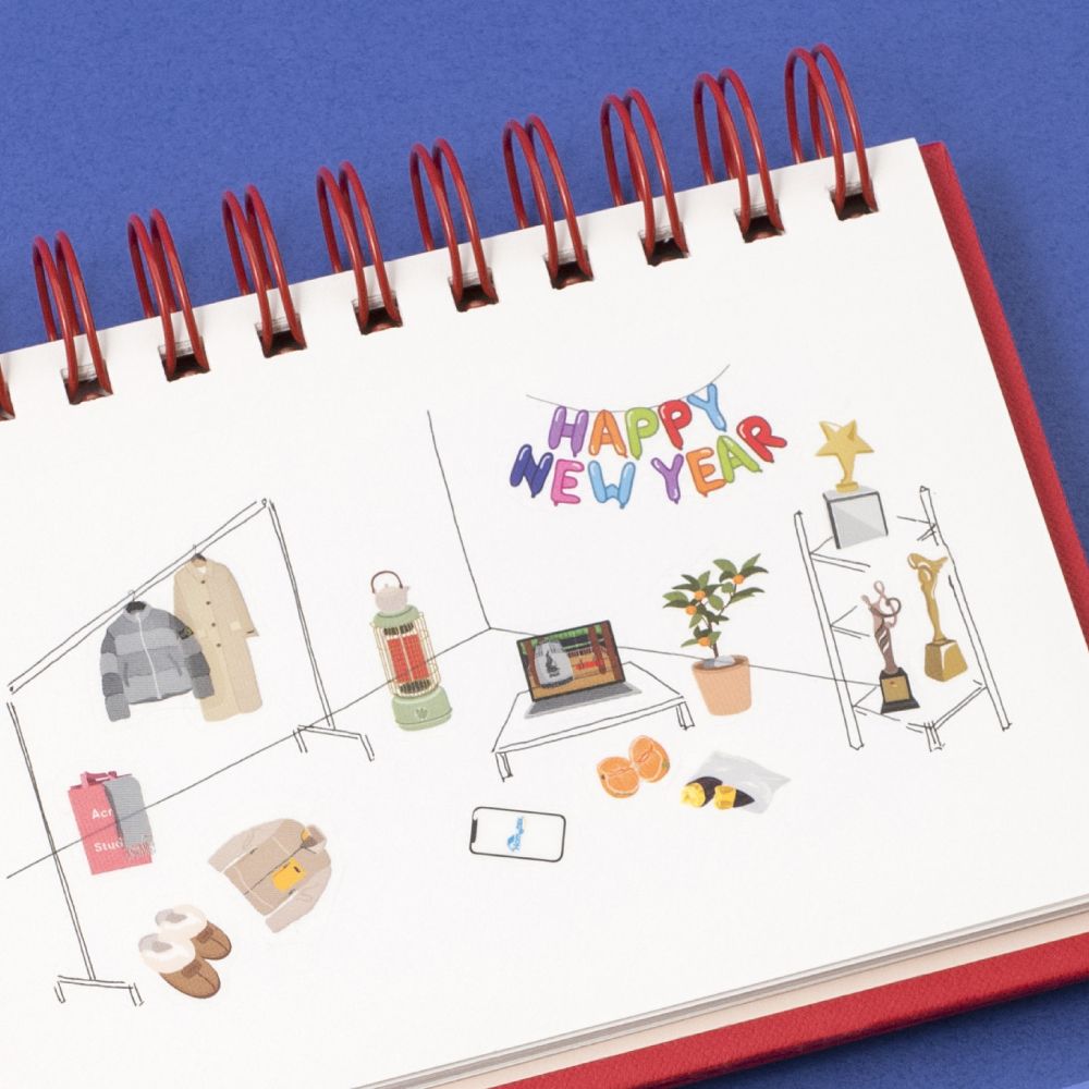 Home Decco Stickers (2 sheets)