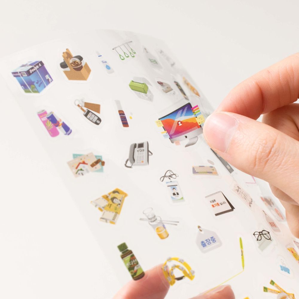 Deco Journaling Stickers (2 sheets)