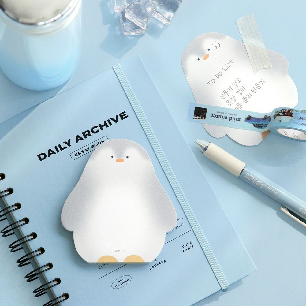 Pastel animal memo pad