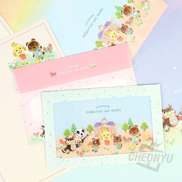 Animal Crossing Letter Paper Set