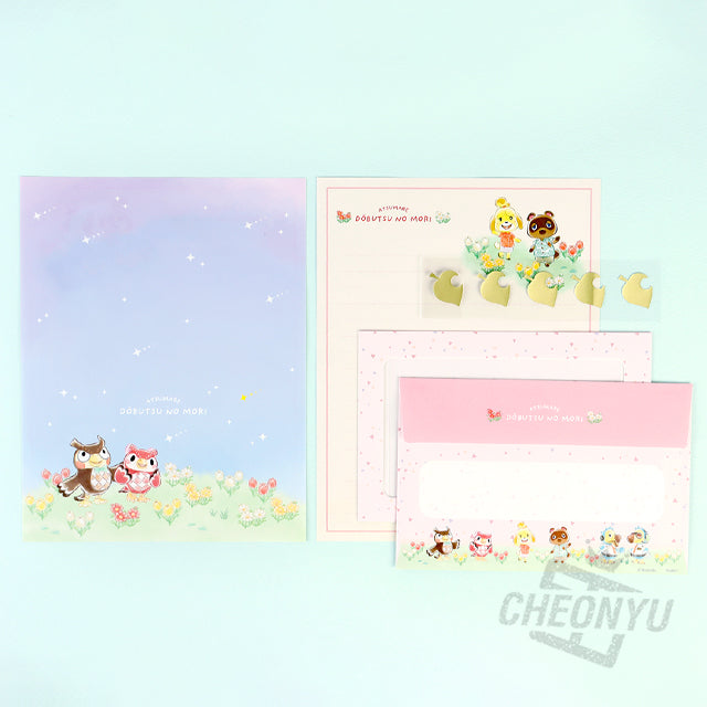 Animal Crossing Letter Paper Set