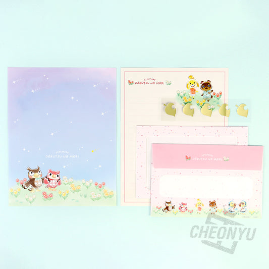 Animal Crossing Letter Paper Set