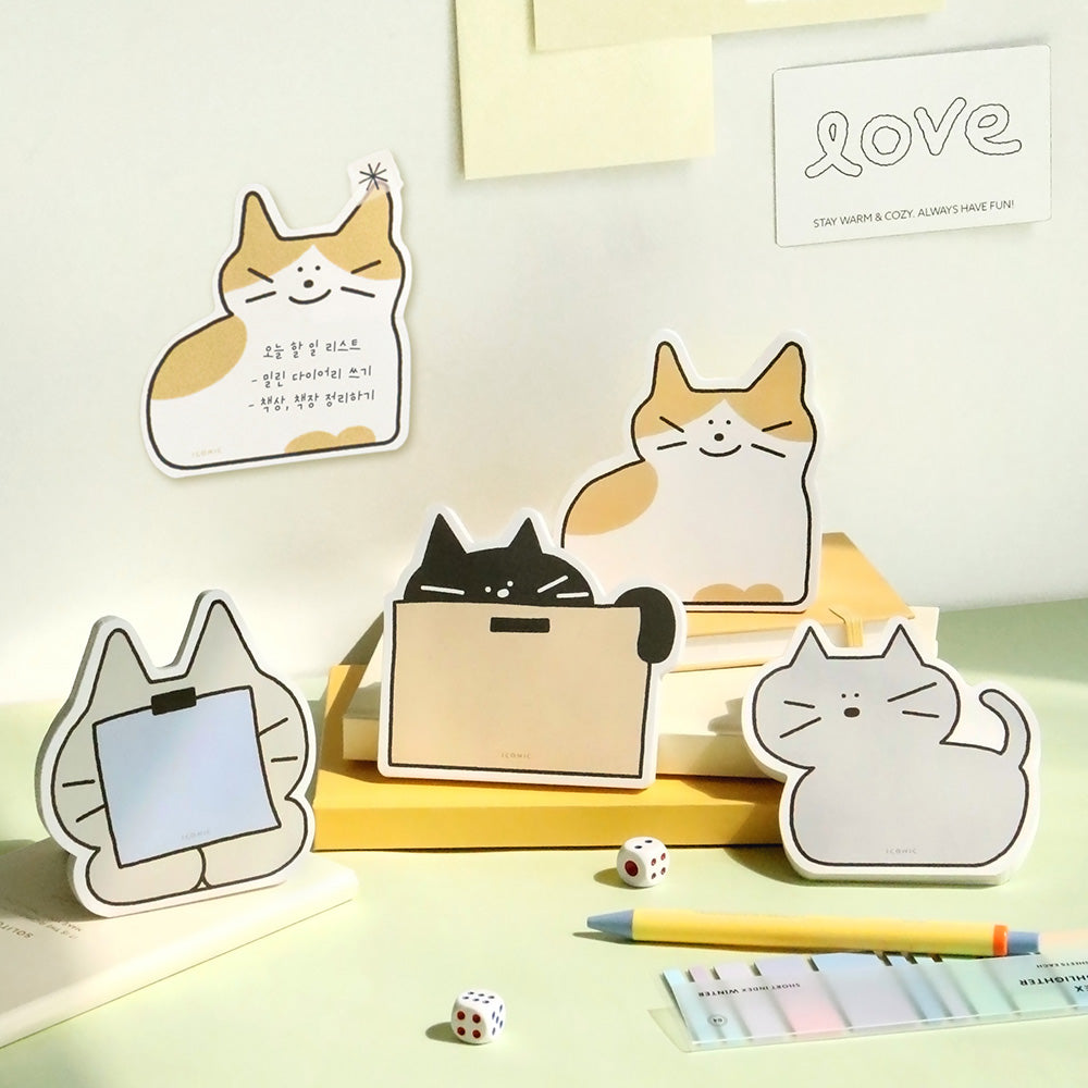 Doodle Cat Memo Pad