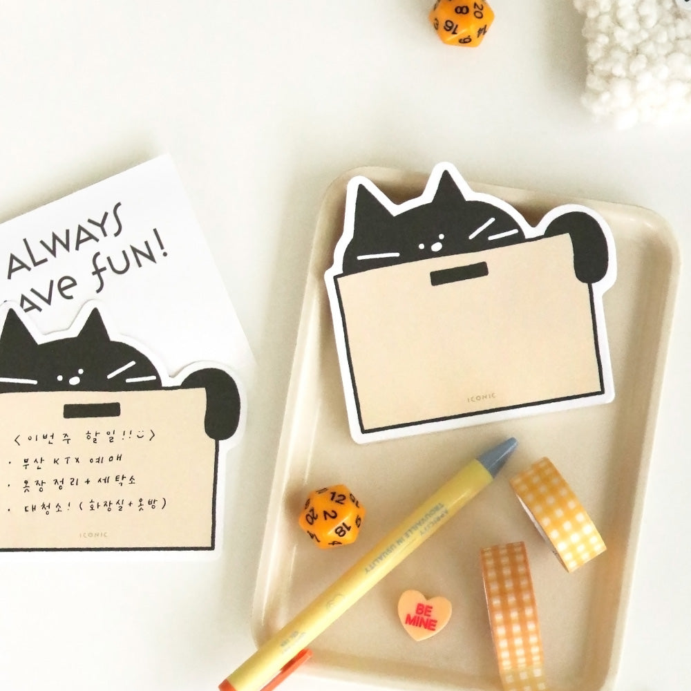 Doodle Cat Memo Pad
