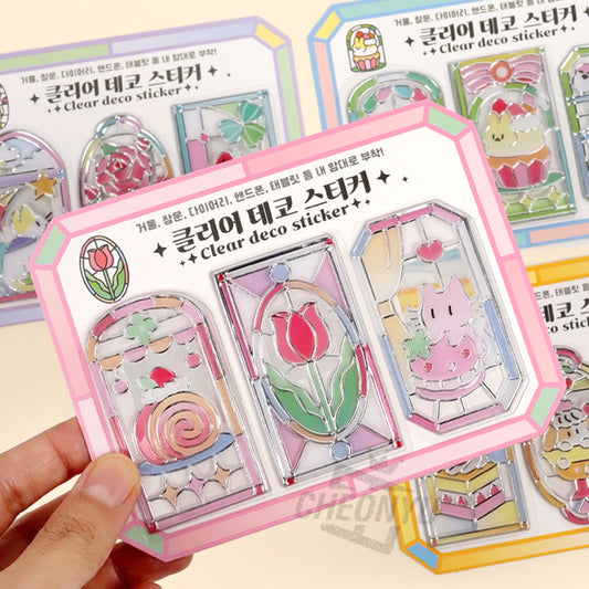 Stained Glass Deco Stickers