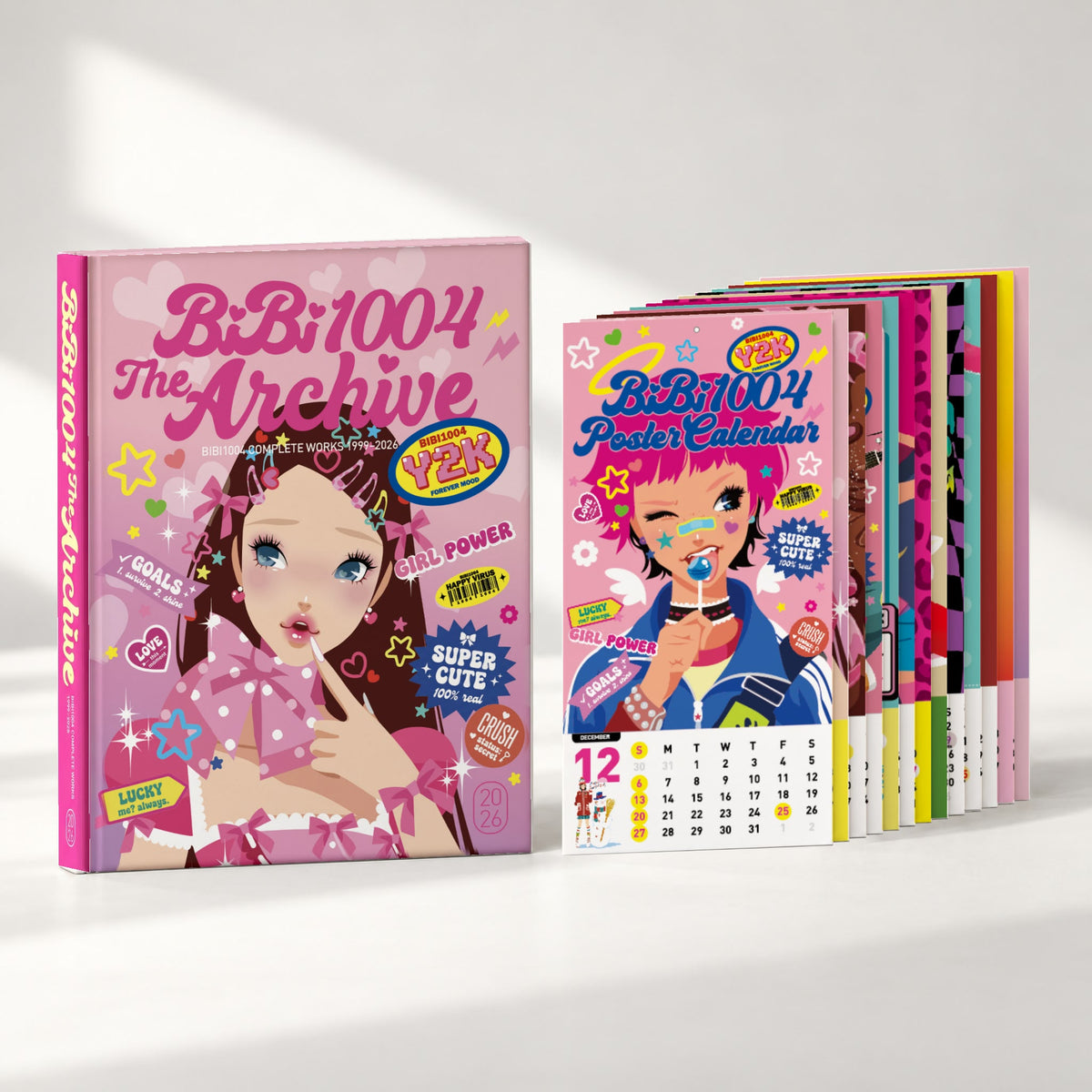 [Preorder] BiBi1004 Art Book + Desk Calender